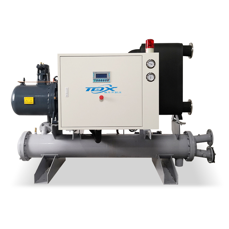 黄山XDT-110WL 水冷单头-5℃低温螺杆冷水机